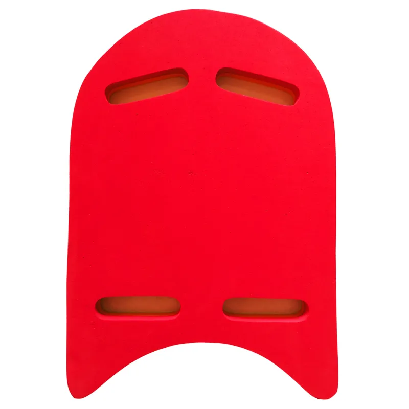 4 Cut Swimming Kickboard - Floating Board for Swimming Training | Aid Exercise Equipment  for Adults, Children and Kids with 4 Holes | Dual Color - Blue Red