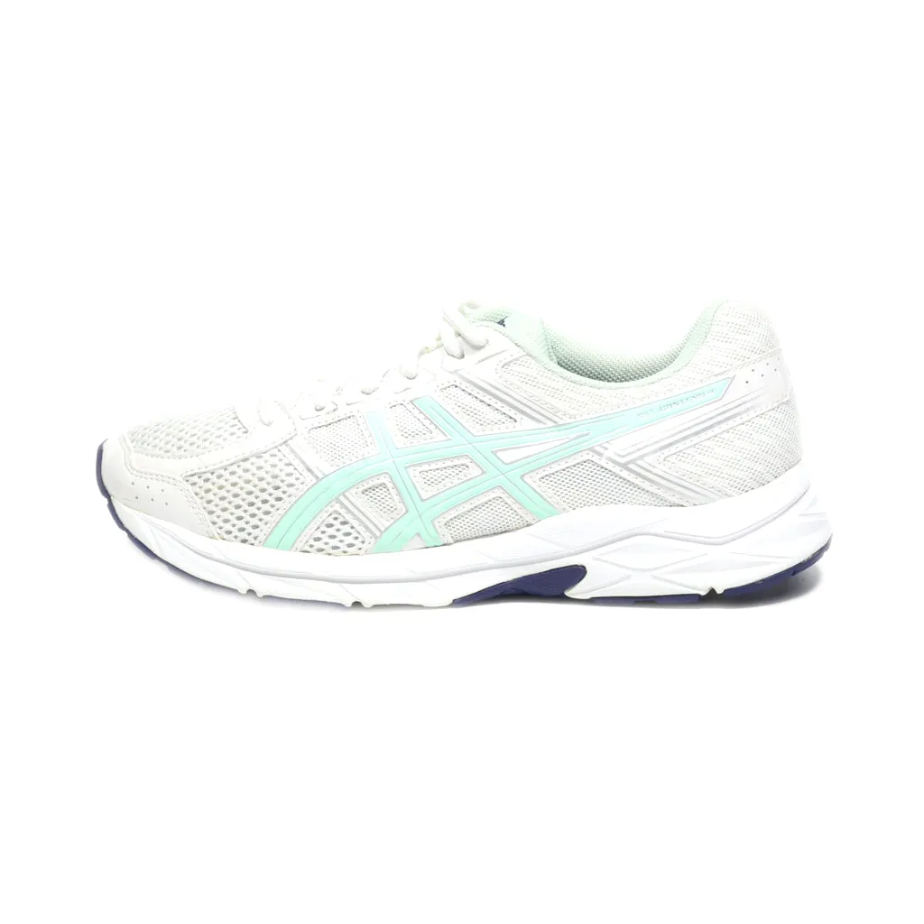 Asics Gel-Contend 4 Sport Shoes Fabric Green Colour For Women