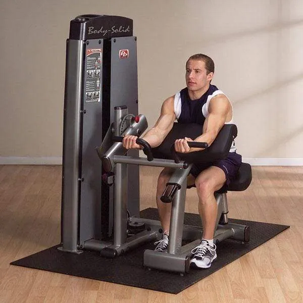 Body-Solid ProDual Bicep Tricep Machine with 210lb. Stack Muscle Trainer