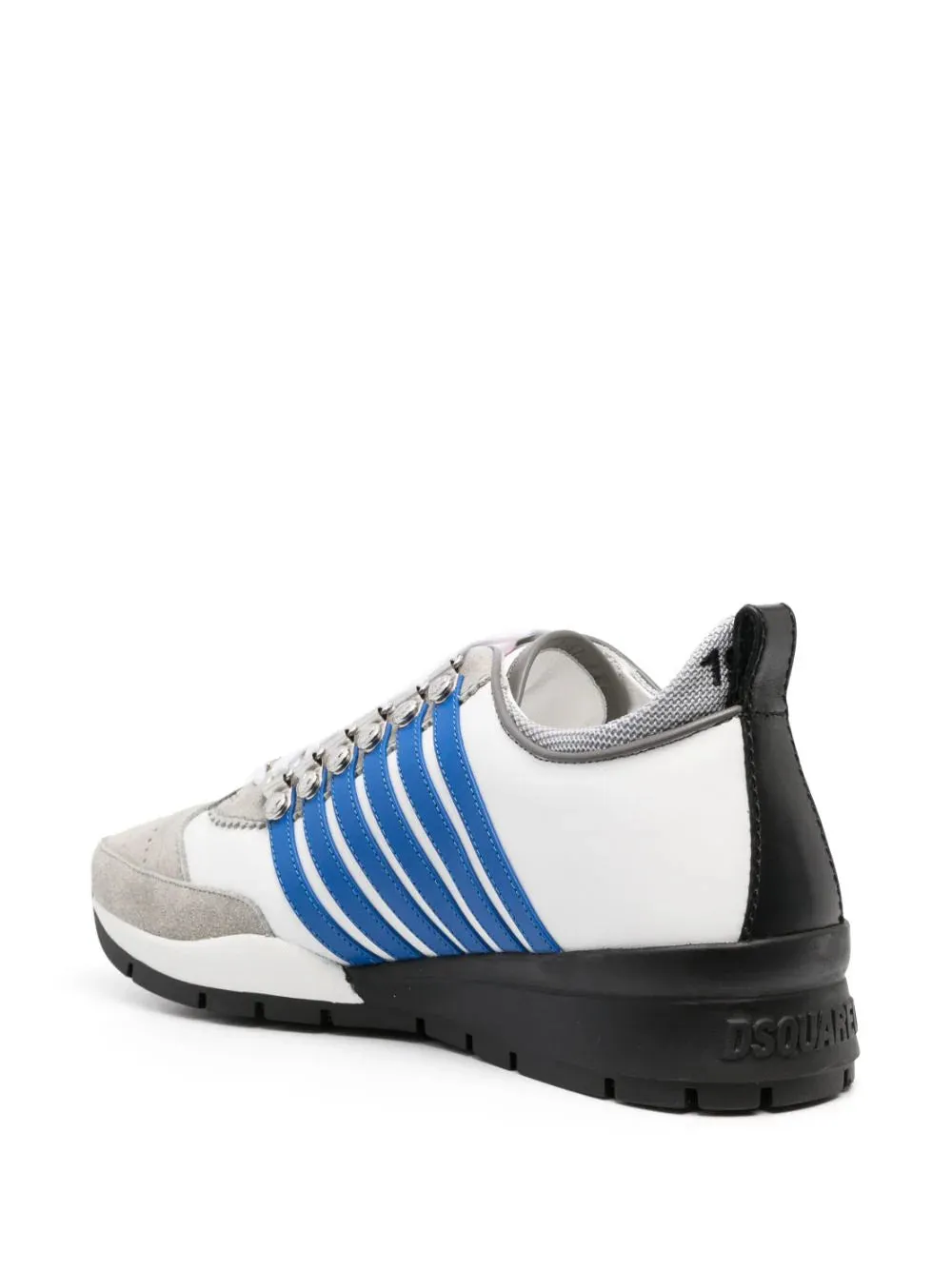 Boxer striped low-top sneakers