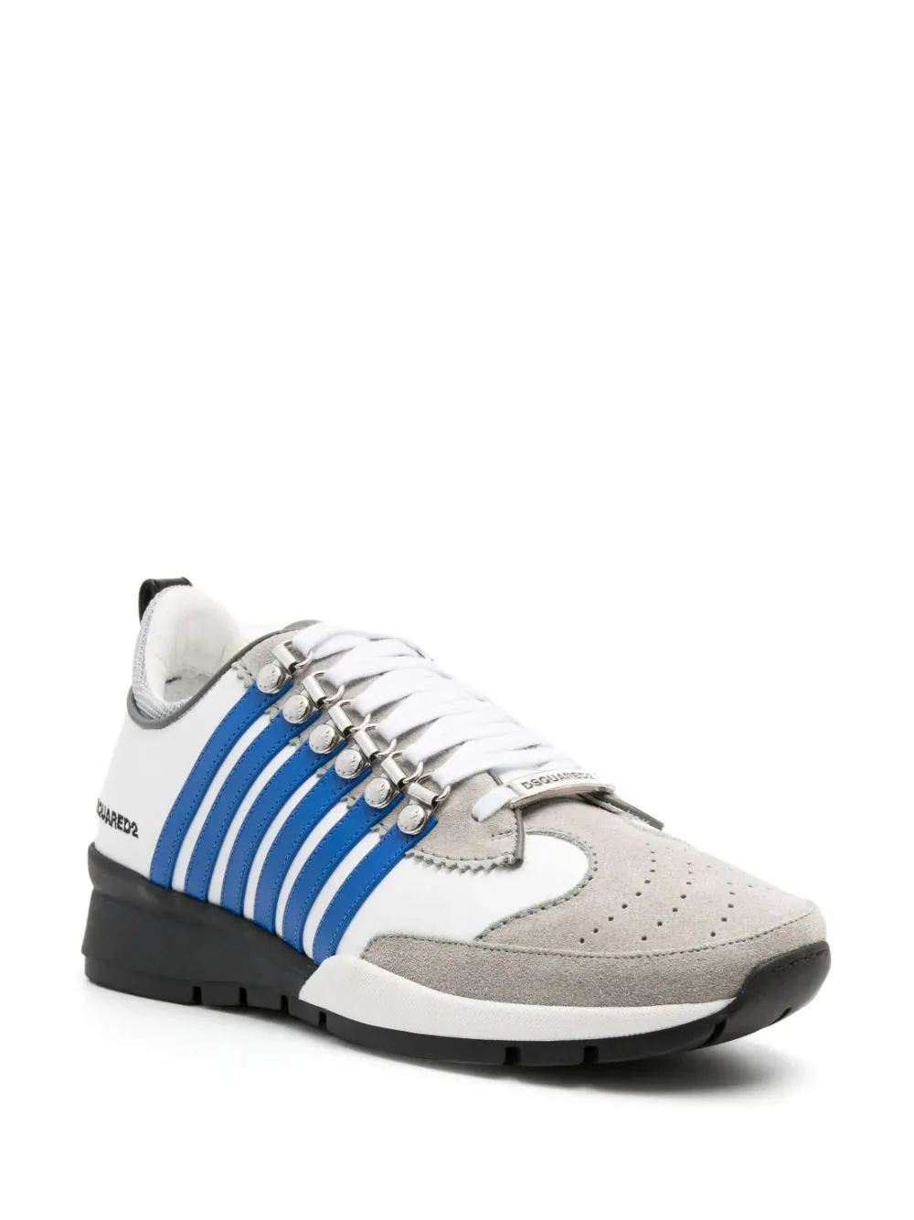 Boxer striped low-top sneakers