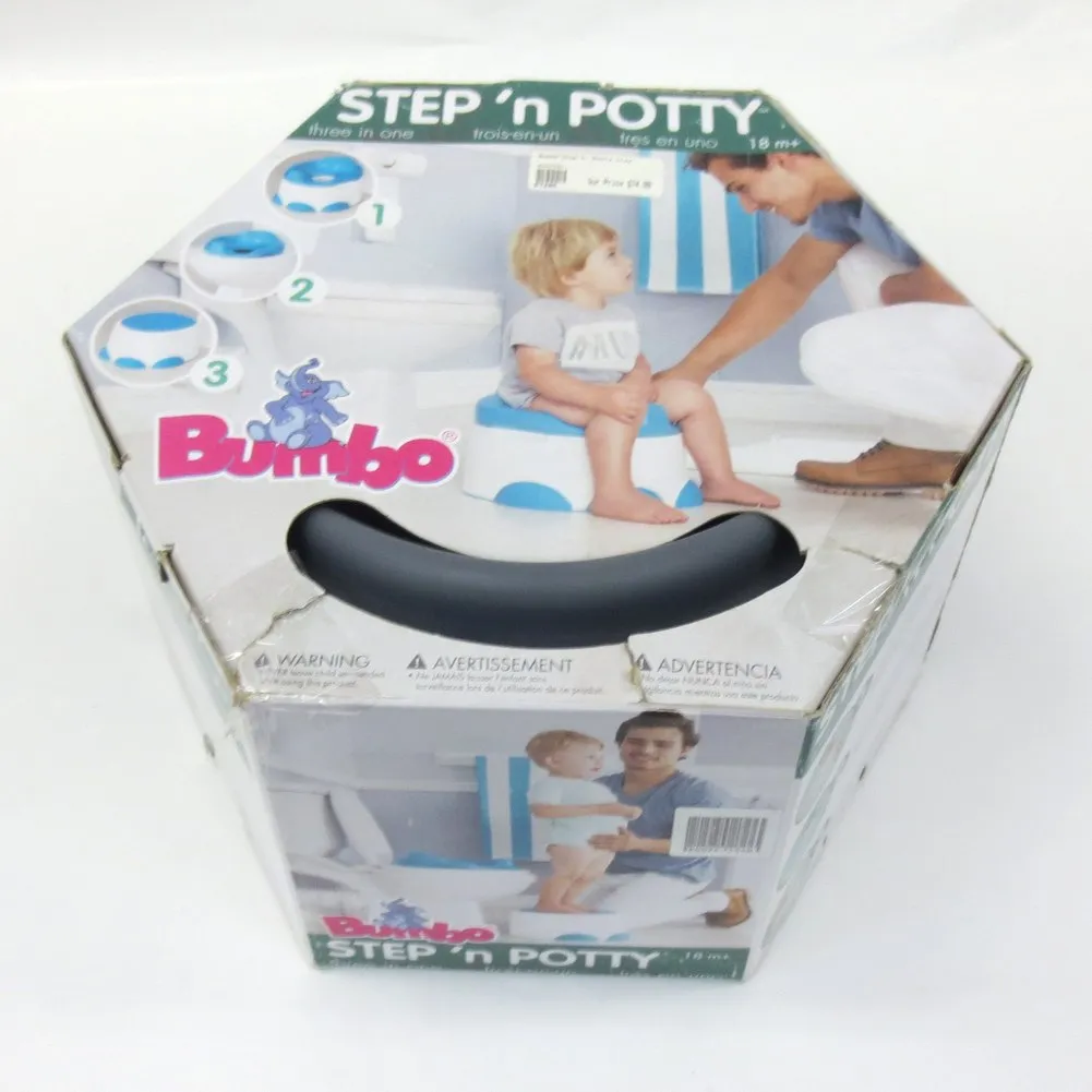 Bumbo Step n Potty - Slate Grey (67285GP) (Open Box)