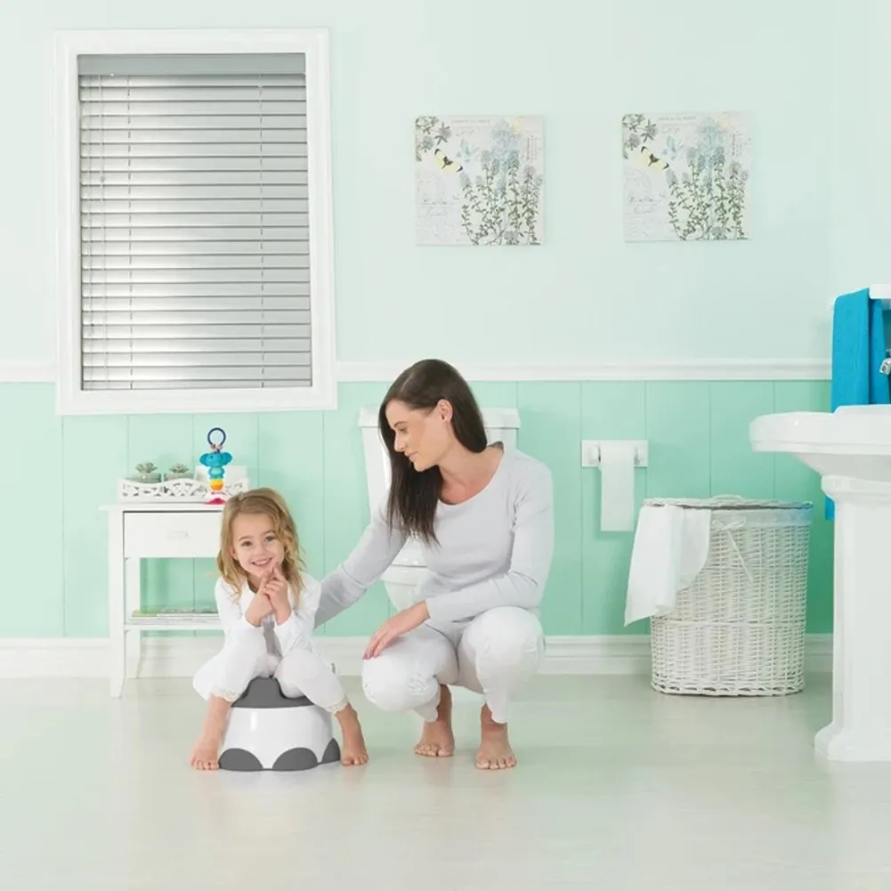 Bumbo Step n Potty - Slate Grey (67285GP) (Open Box)
