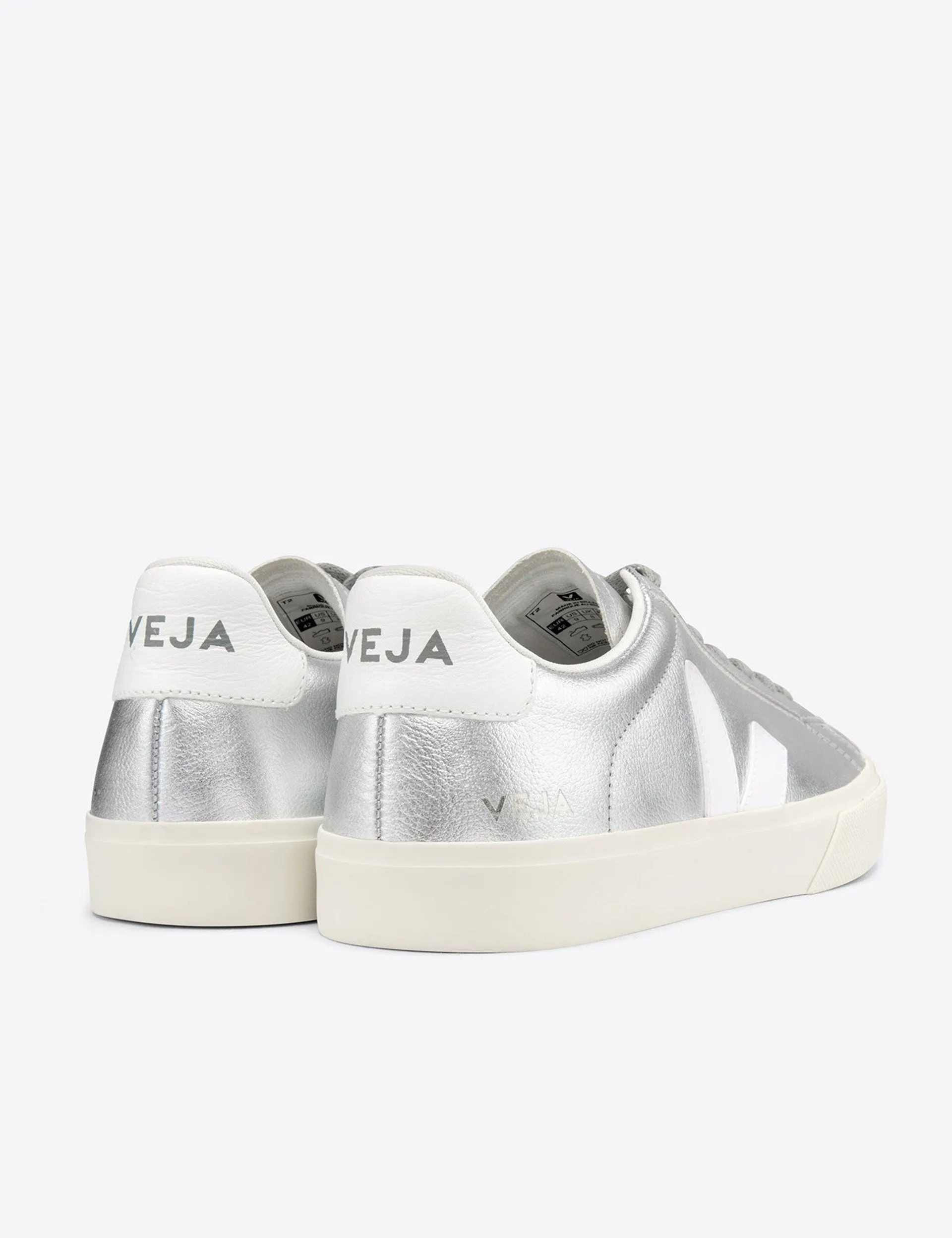 Campo Leather - Silver White | Women's