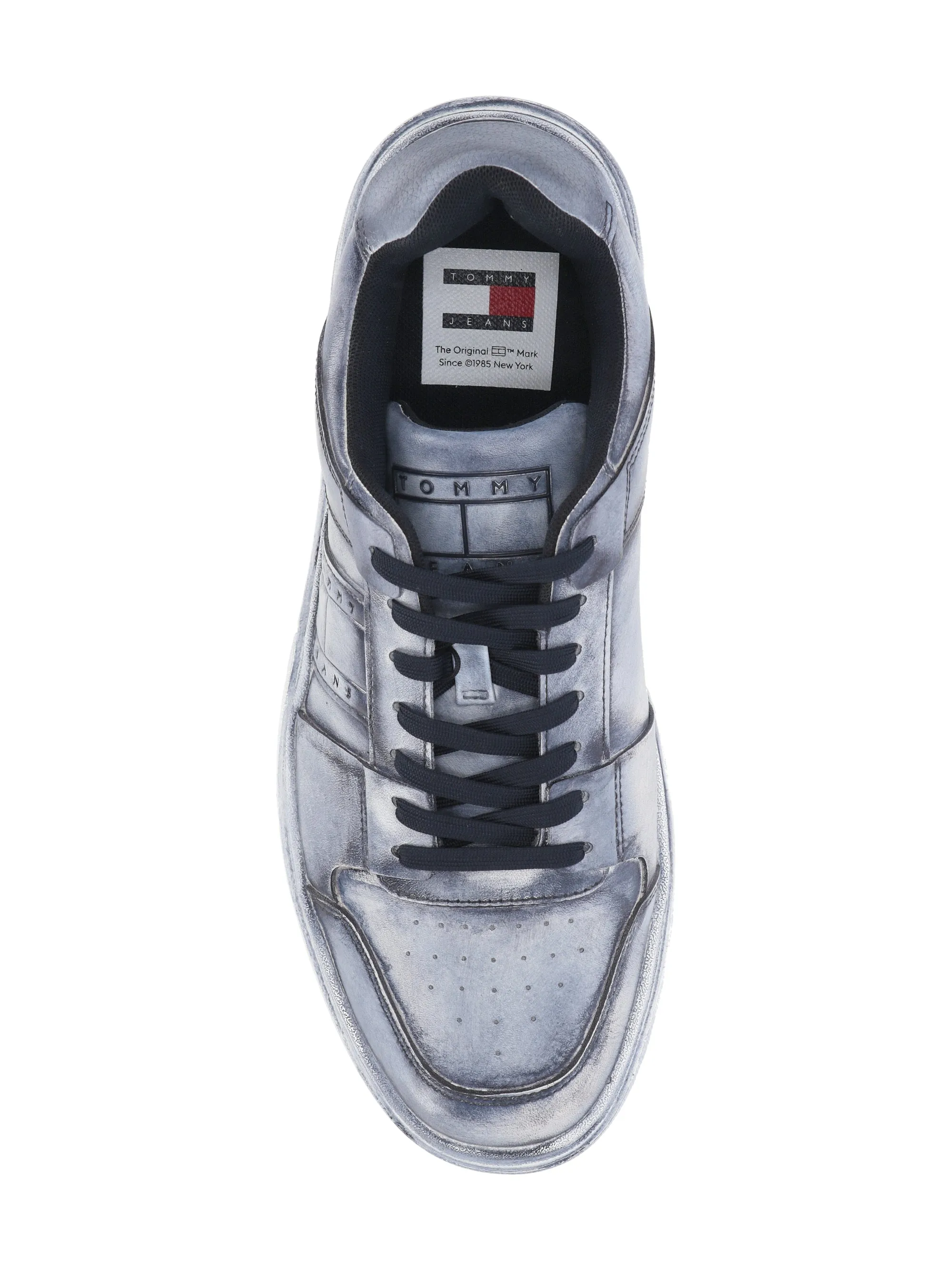 Dip-Dye Vintage Low-Top Sneakers