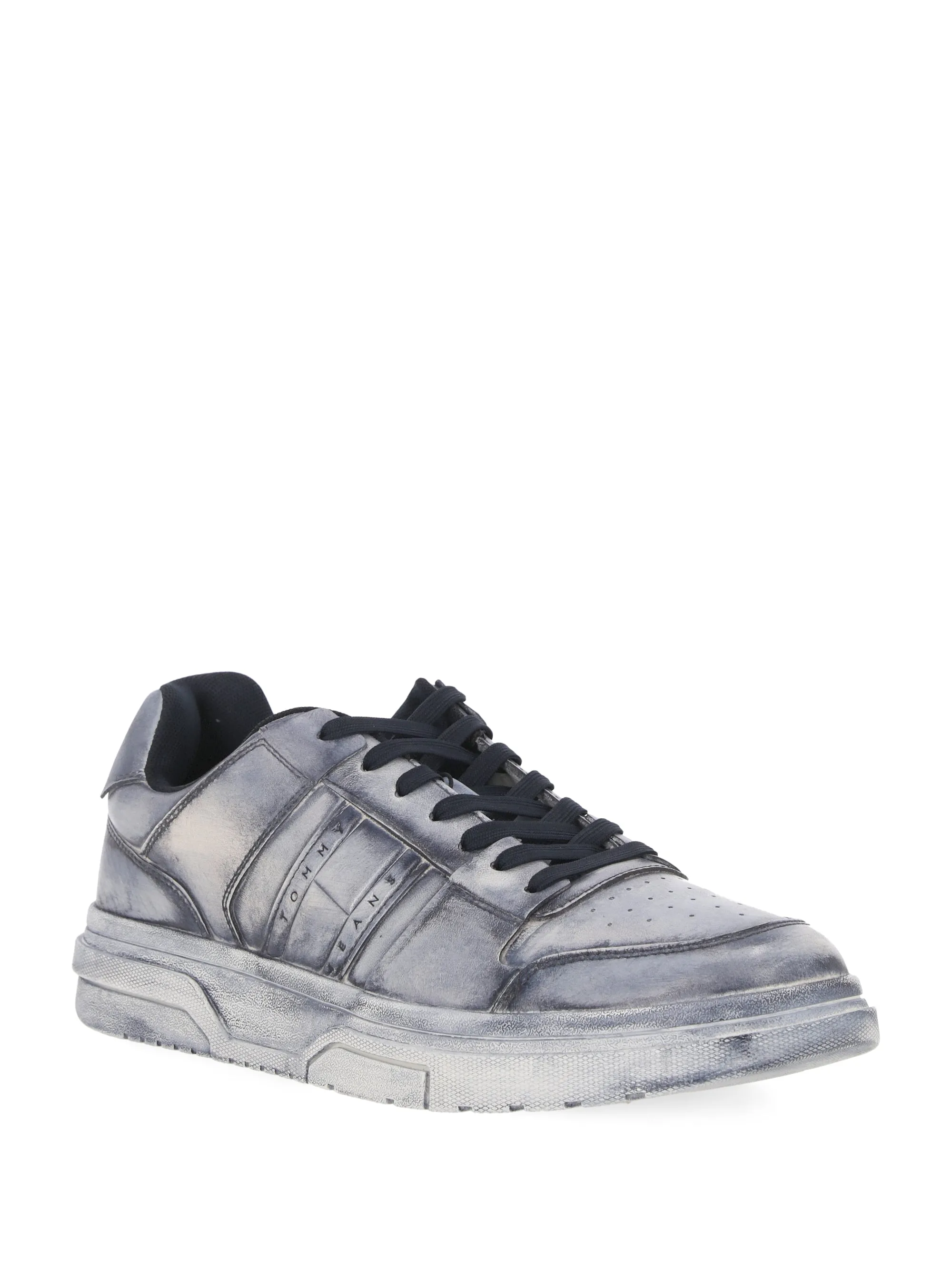 Dip-Dye Vintage Low-Top Sneakers