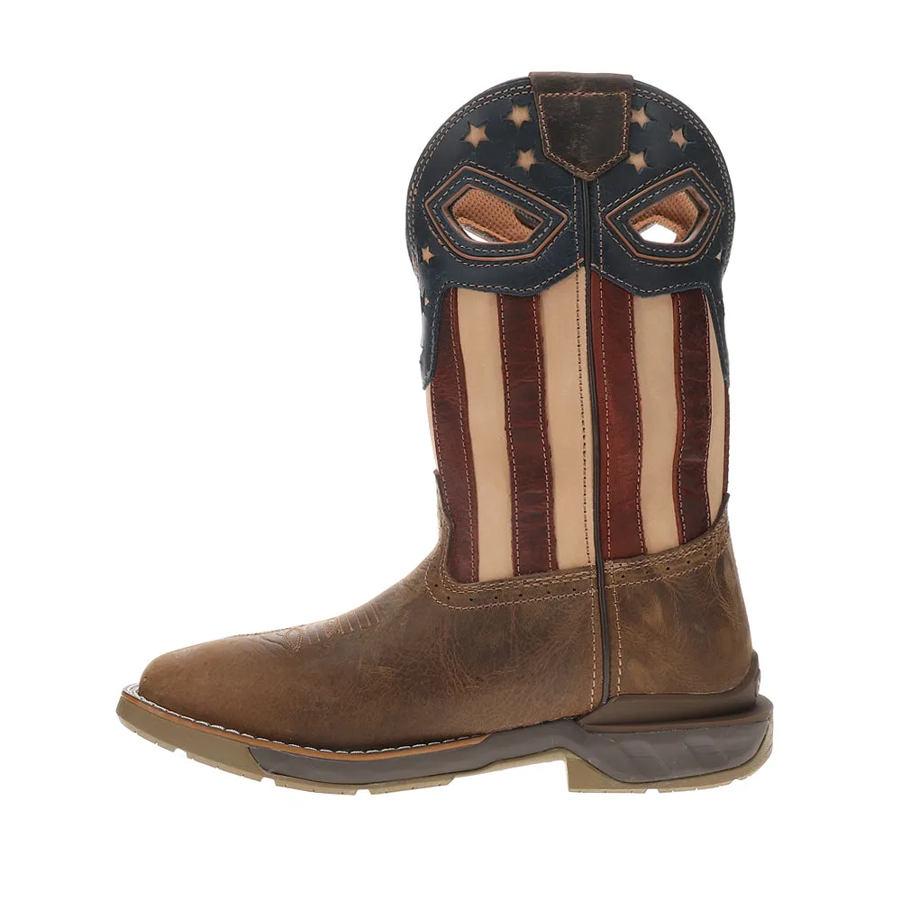 Fortitude Patriotic Electrical Soft Toe Work Boots