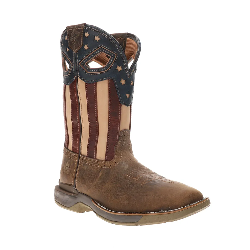 Fortitude Patriotic Electrical Soft Toe Work Boots