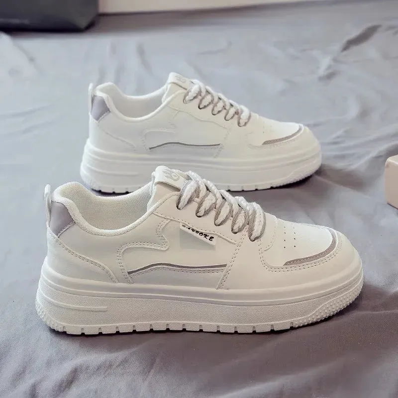 Hnzxzm Designer Platform Running Sneakers Women Tennis Shoes Woman Walking Chunky Sneakers White Casual Slip on Vulcanized Shoes
