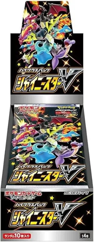 Japanese Pokemon TCG Shiny Star V Booster Box S4a