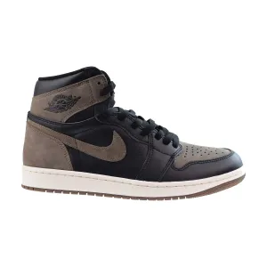Jordan 1 Retro High OG Men's Shoes Black-Metallic Gold-Palomino