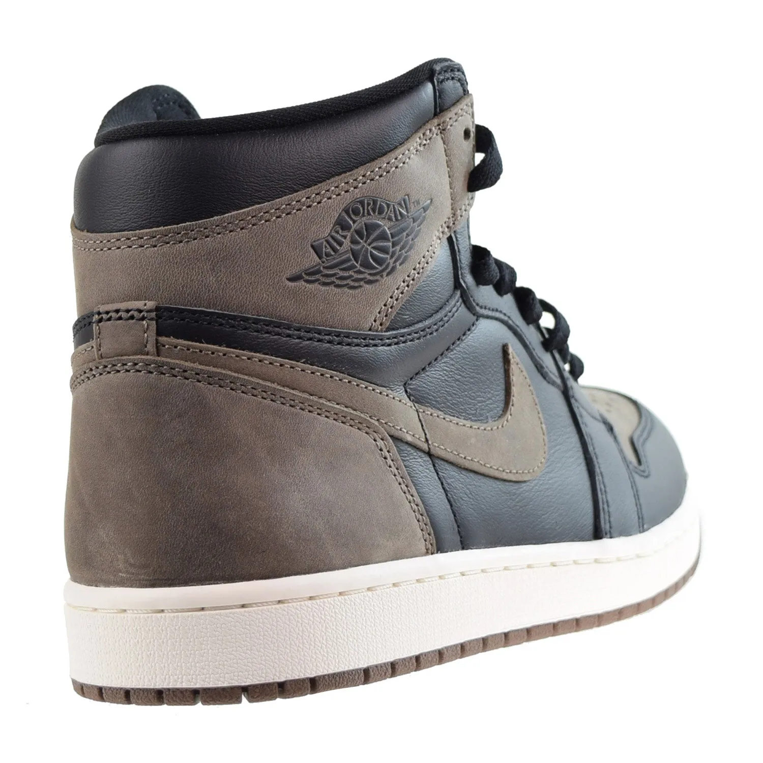 Jordan 1 Retro High OG Men's Shoes Black-Metallic Gold-Palomino