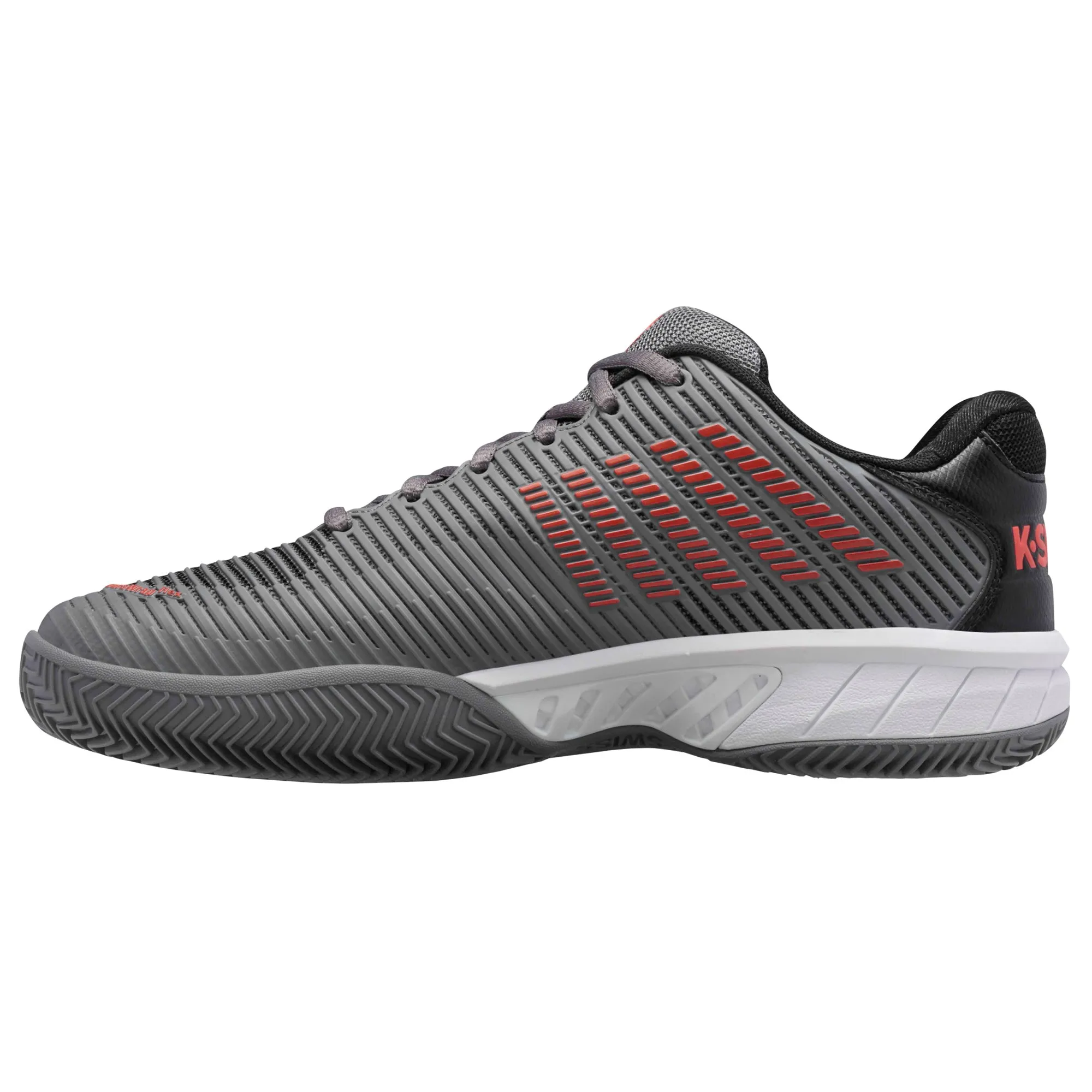 K-Swiss Hypercourt Express 2 HB Steel Grey Mens Tennis Shoes
