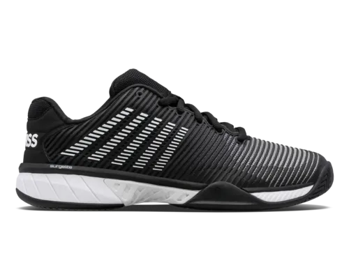 K-Swiss Men's Hypercourt Express 2 Black White High-Rise Shoes