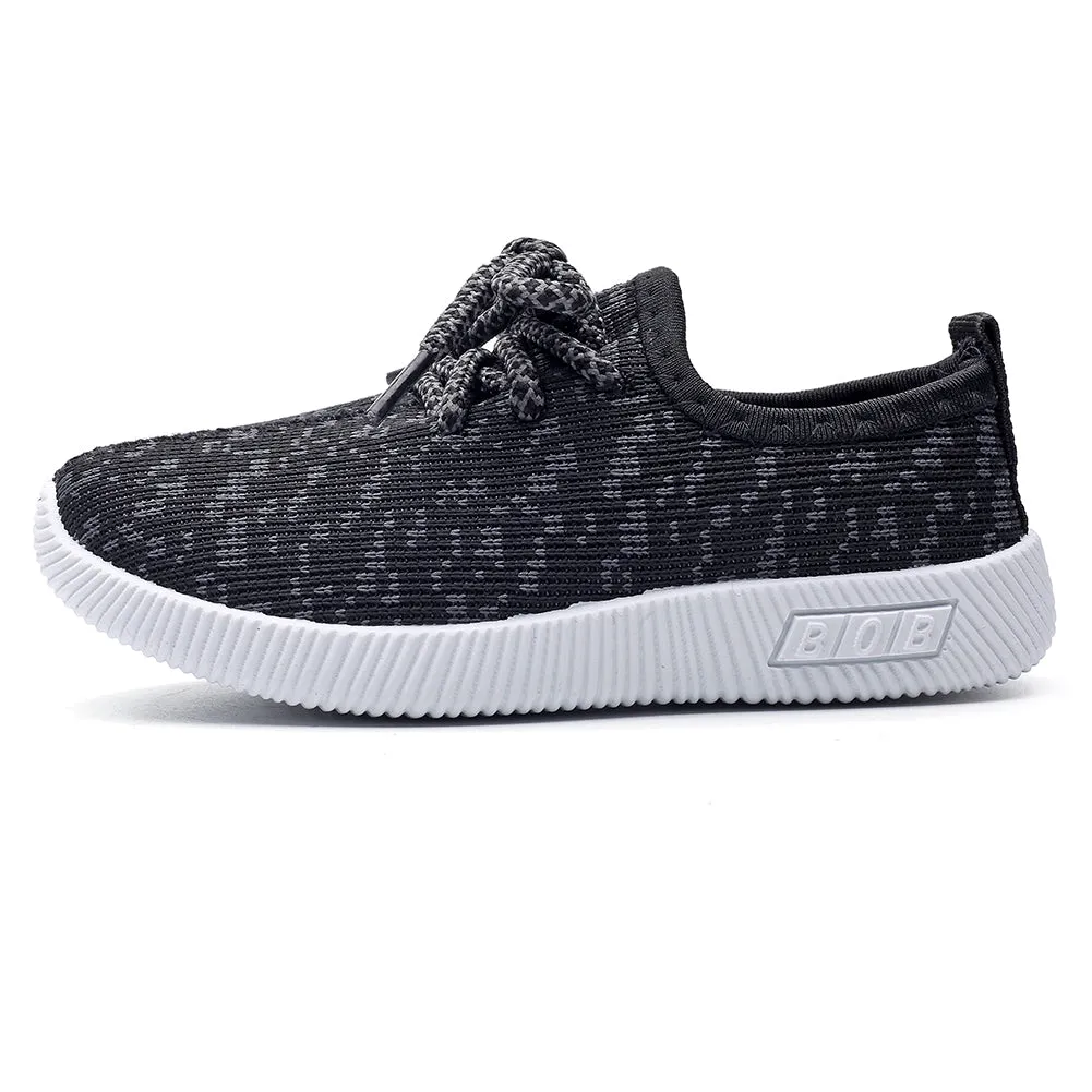 Kids Outdoor Sneakers Lightweight Athletic Running Walking Sports Shoes for Boys and Girls