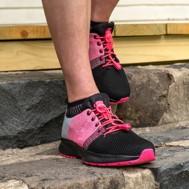 Lock Laces Original No-Tie Shoelaces - Hot Pink