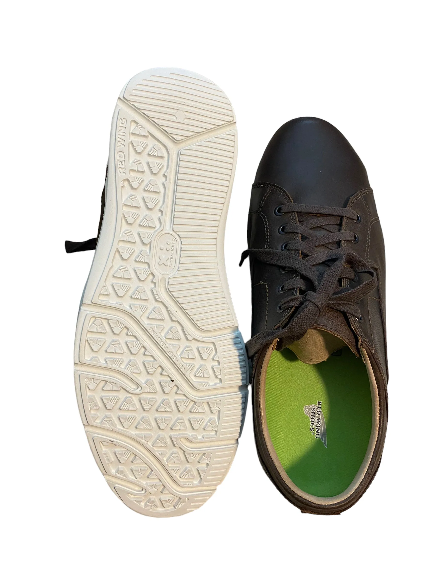 Mens Brown Casual Work Shoes