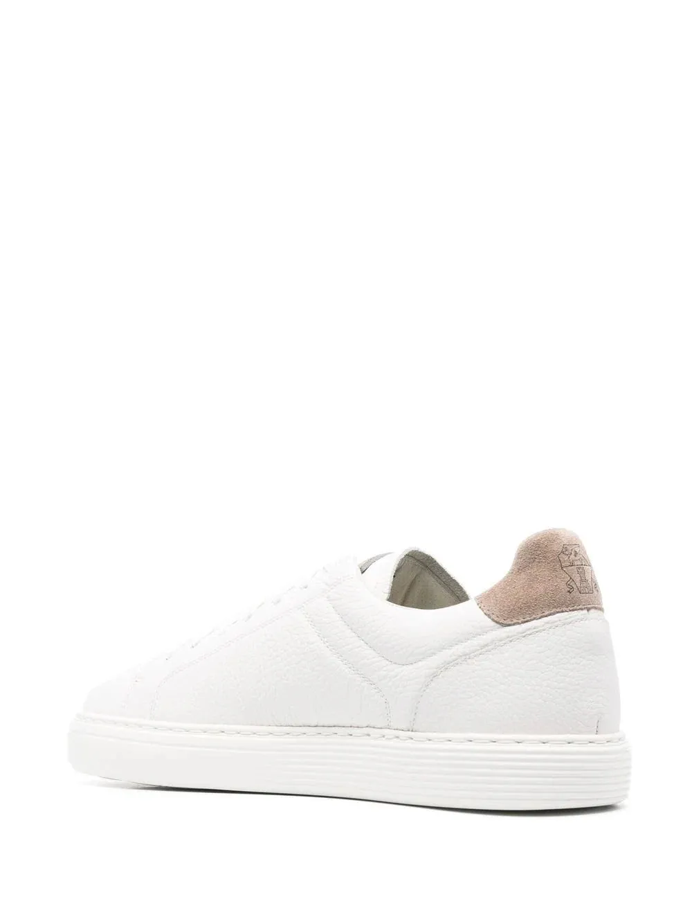 panelled low-top sneakers