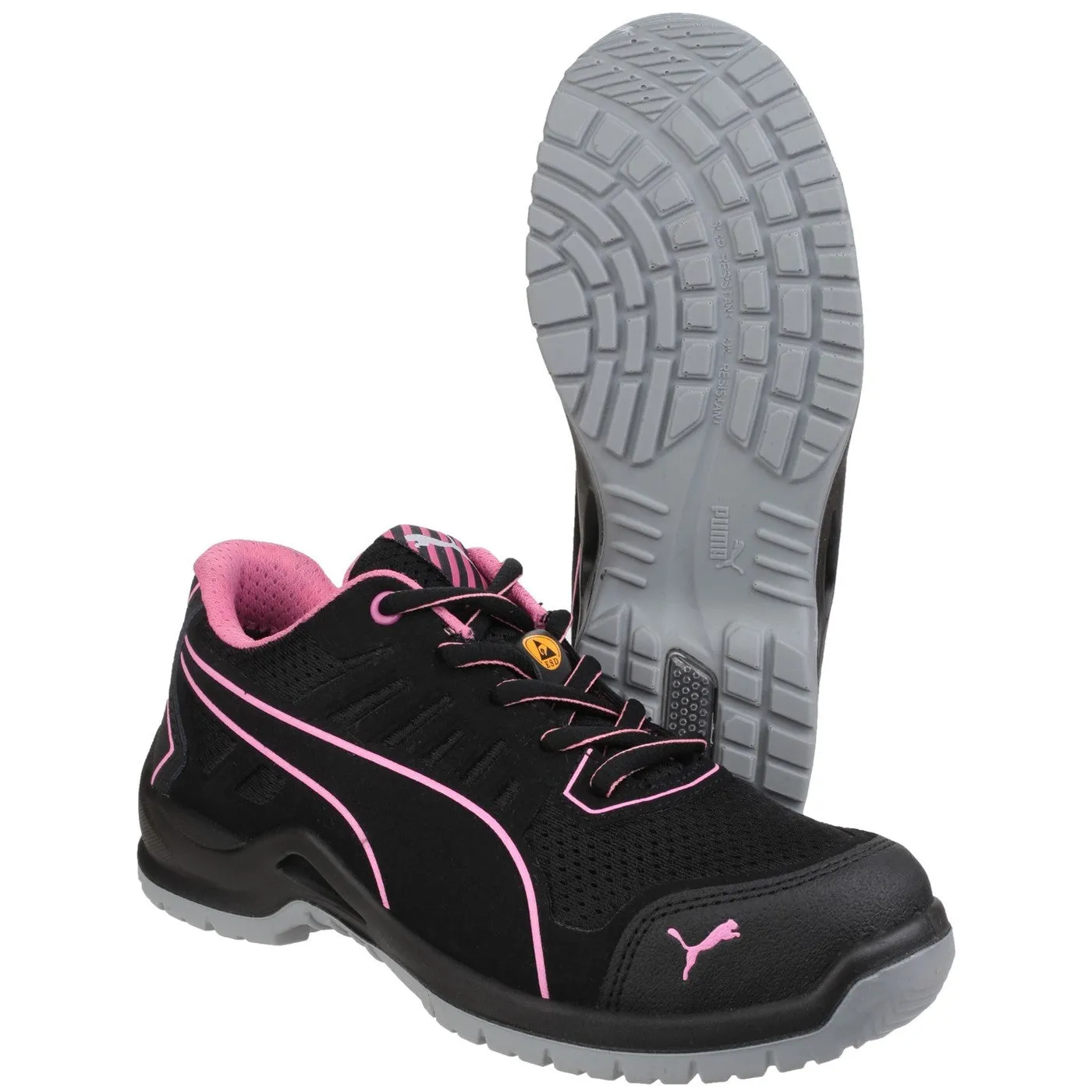 Puma Safety Fuse Tech Lightweight Ladies Safety Trainer S1 Black
