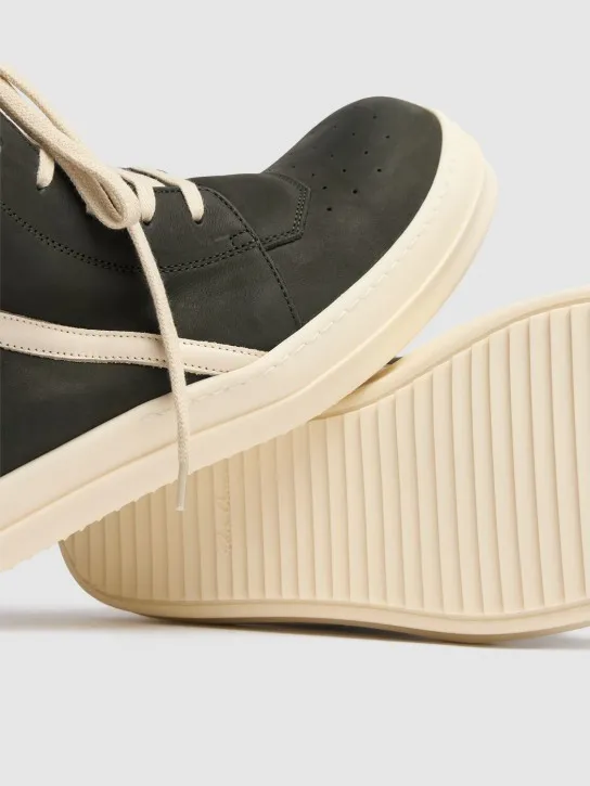 Rick Owens   Geobasket leather sneakers 