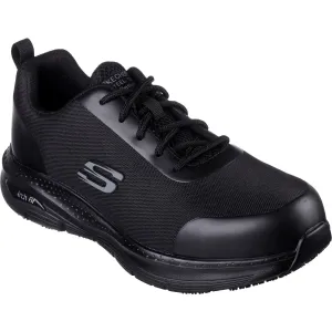 Skechers Workwear Arch Fit Sr Ringstap Safety Trainer S3 Black