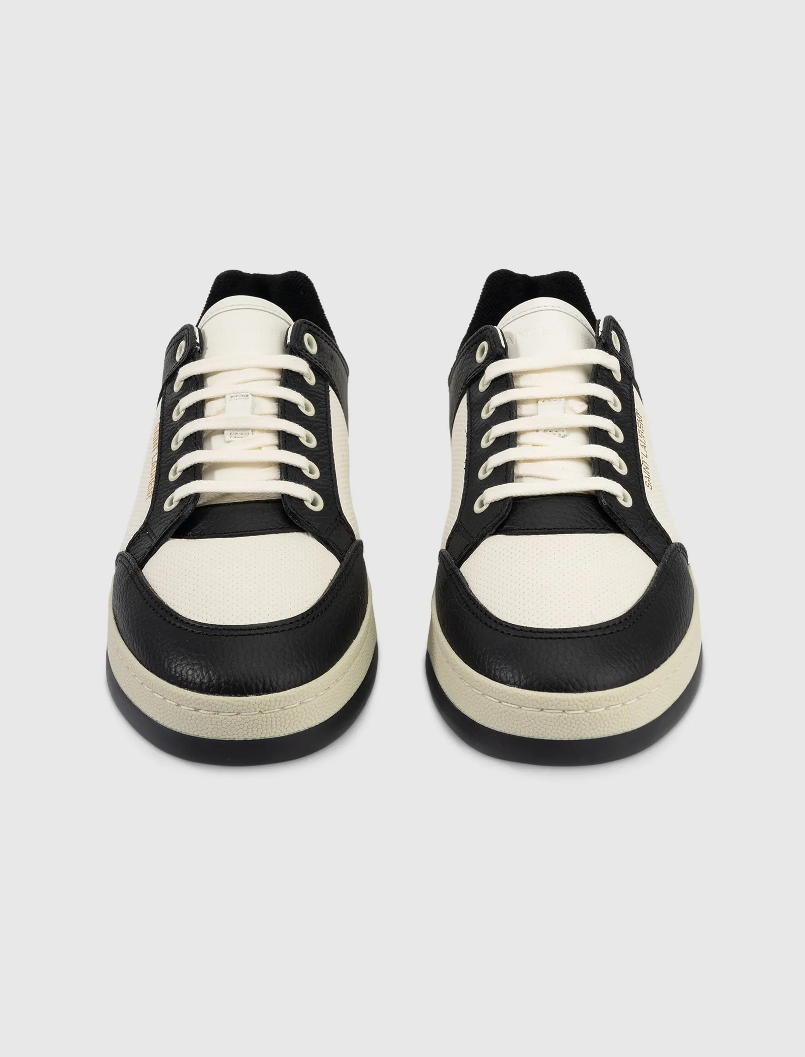 SL/61 GRAINED LEATHER SNEAKER