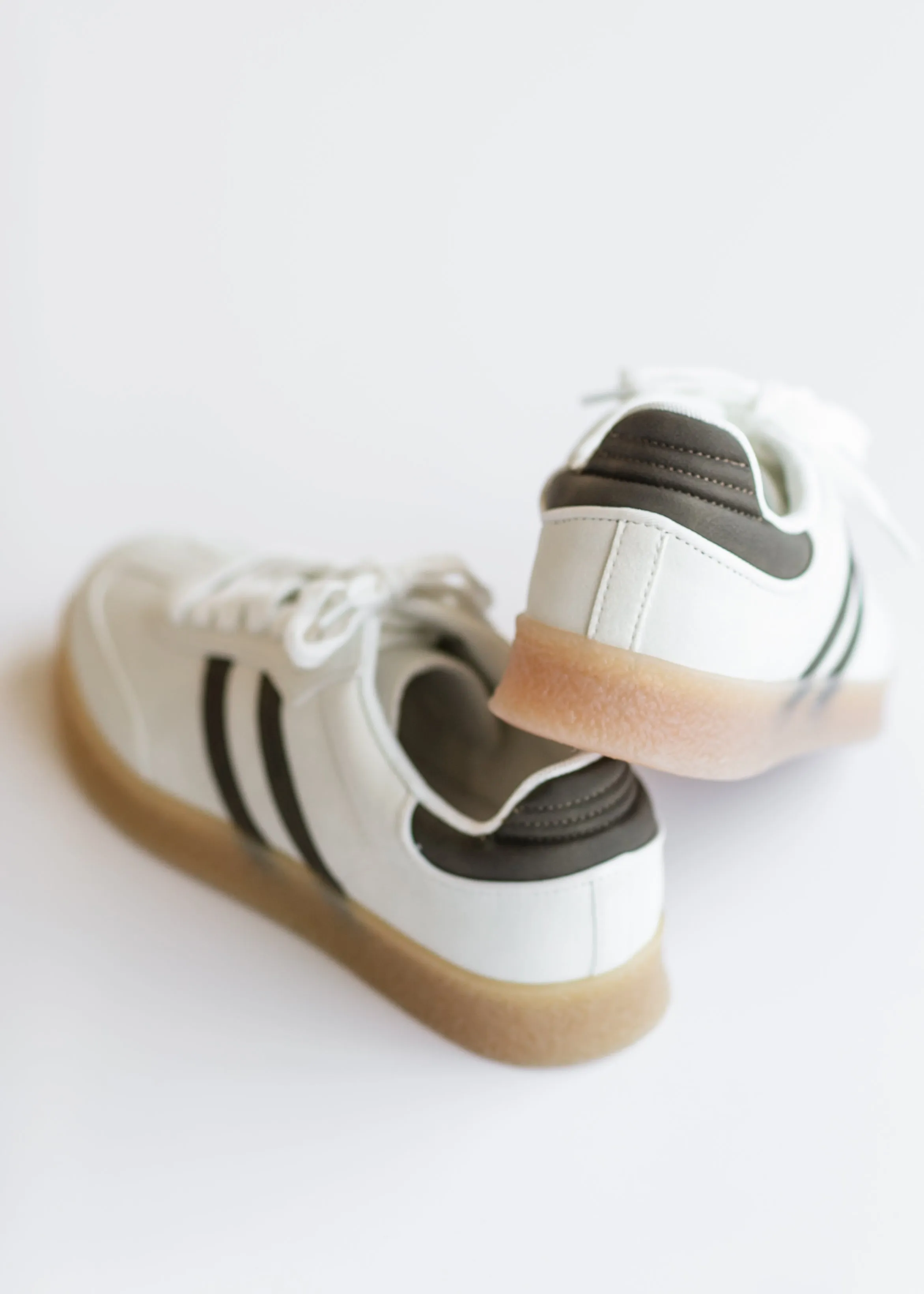 Striped Low Top Sneakers