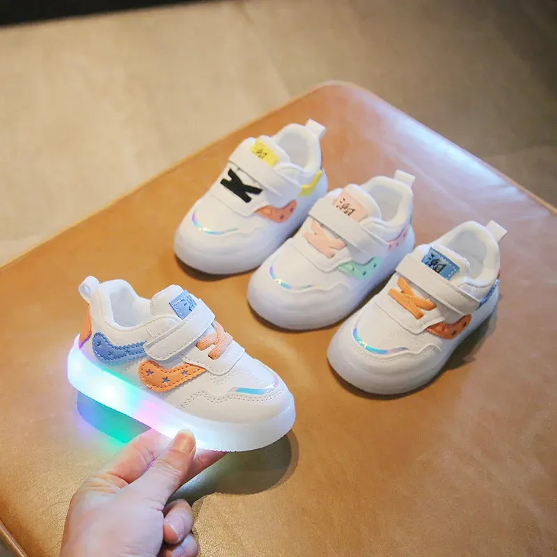 Tennis Shoes with LED for children Multivariant