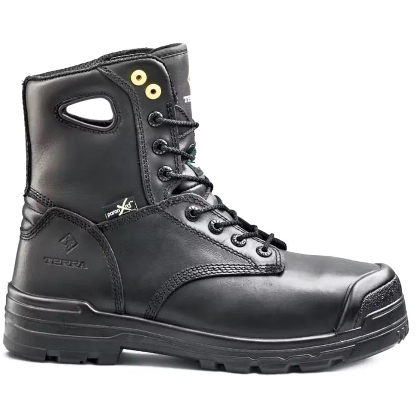 Terra Men's Work Boots Paladin CSA Comp Toe 8" Insulated Internal Met Guard