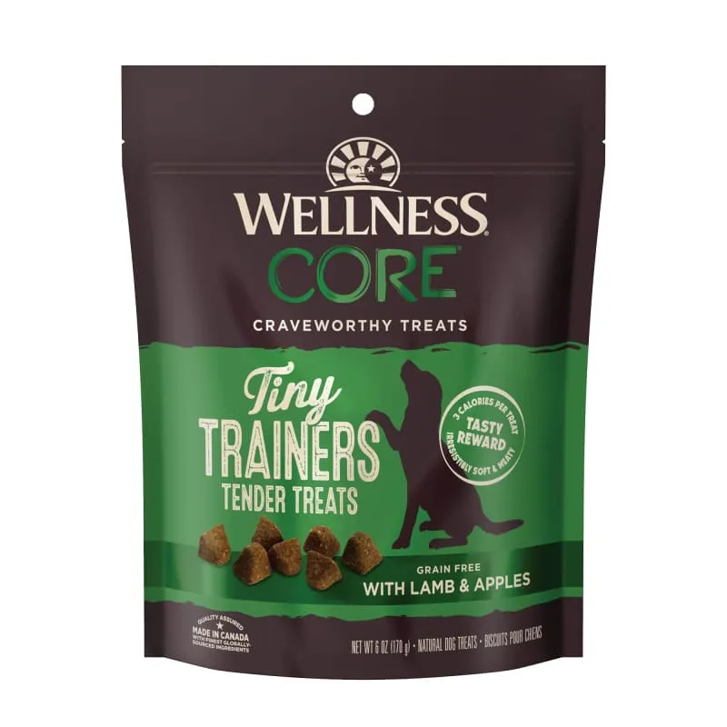 Wellness Core Tiny Trainers Lamb & Apple Small Breed Dog Treats 6oz