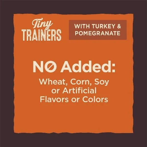 Wellness CORE Tiny Trainers Tender Treats Turkey & Pomegranate Dog Treats
