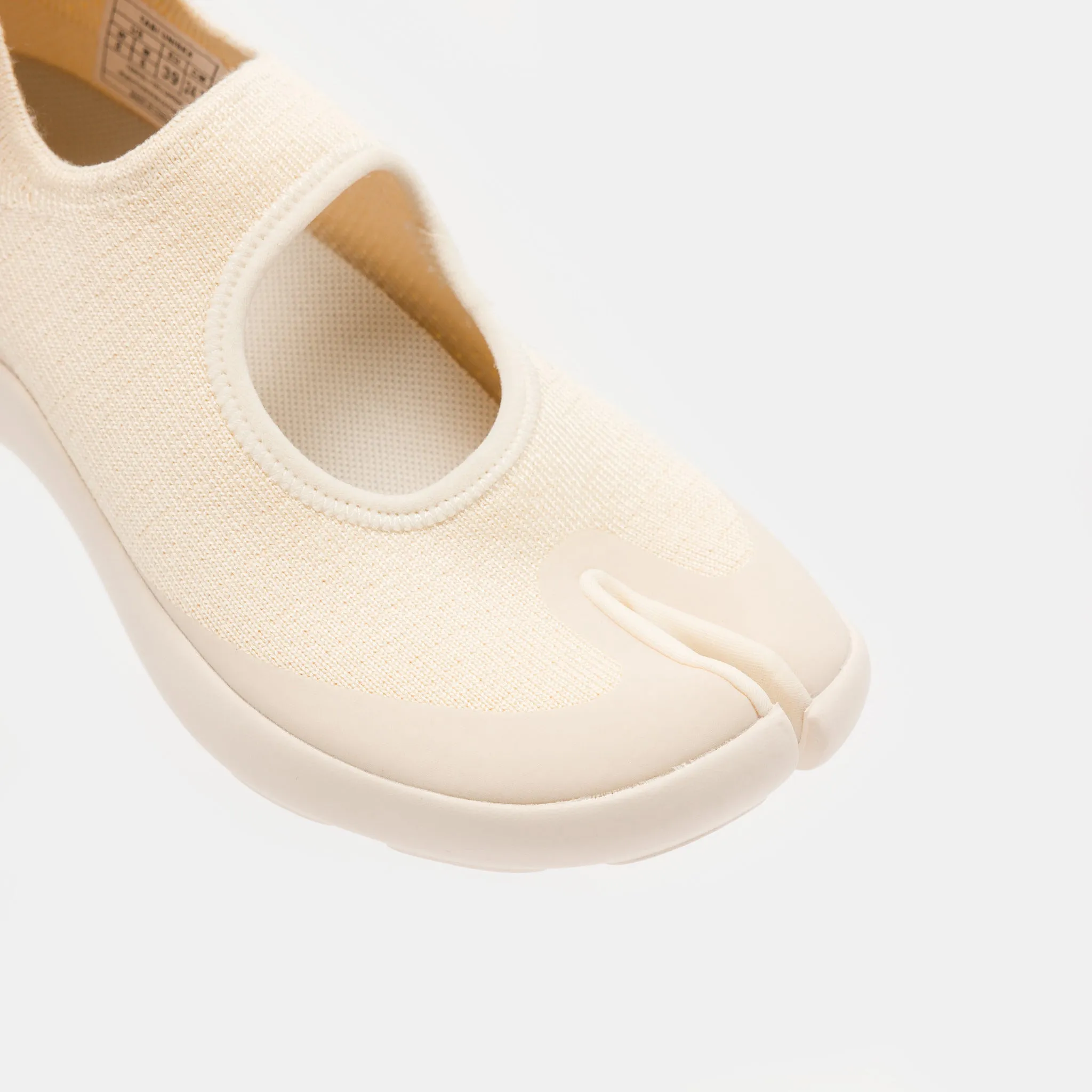 Womens Tabi Sandal in Off White
