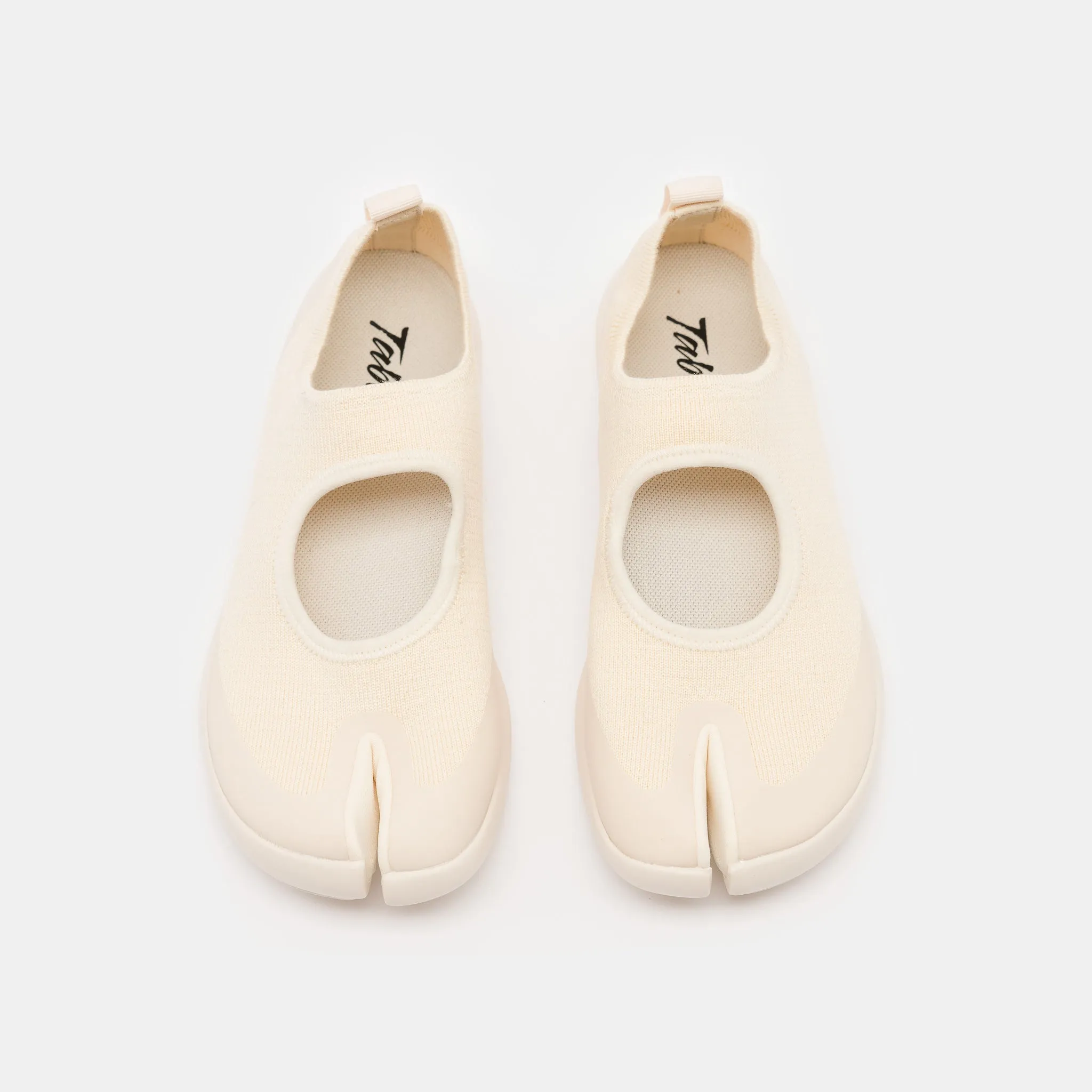 Womens Tabi Sandal in Off White
